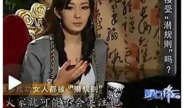 娱乐圈潜规则内幕爆料,幕后真相大曝光